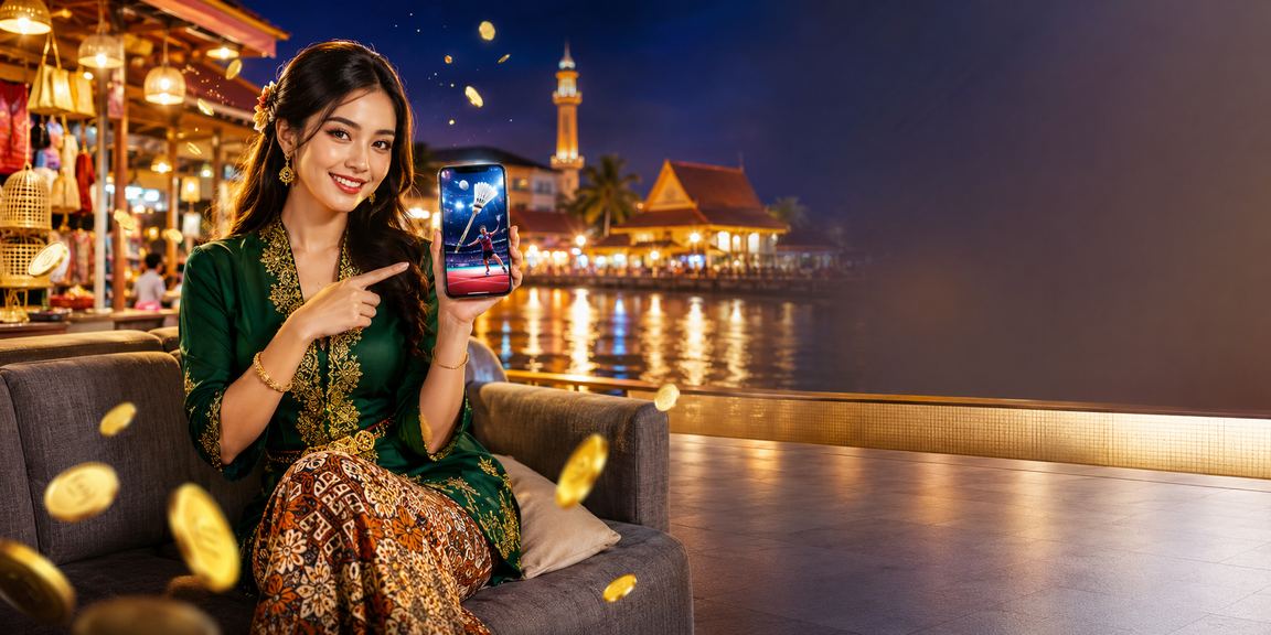A user in Kota Bharu checking lottery results via a mobile casino app